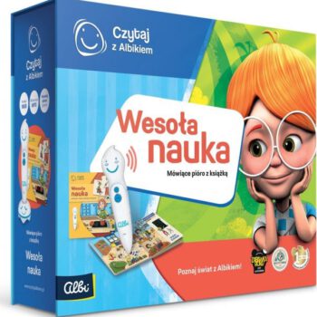 Albi Czytaj z Albikiem Zestaw Pióro + Wesoła Nauka 8053053