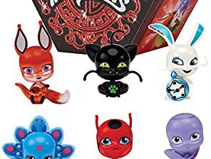 Bandai Miraculous - Kwami pudełko niespodzianka - Minifigurka Kwami do kolekcjonowania w pudełku Miracle - losowo wybrany model - P50500 P50500