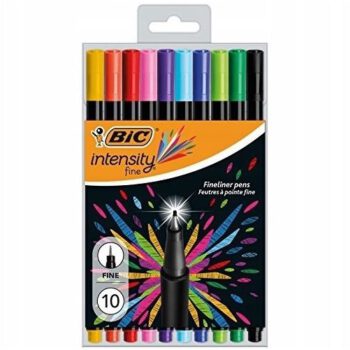 BIC Cienkopisy Intensity fine mix ast etui 10 kolorów