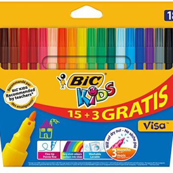 BIC Kids Visa, 18 sztuki kredki 887147