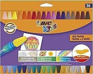 BIC Kredki pastele olejne Kids oil 36 kolorów