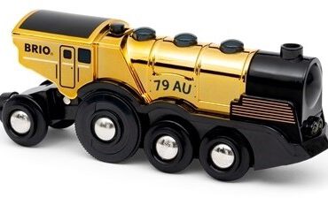 Brio World Złota Lokomotywa Mighty Gold