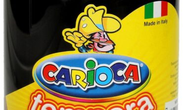 Carioca Farba tempera czarna 500ml