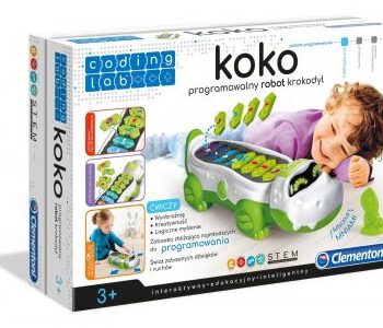 Clementoni CLEMENTONI KOKO PROGRAMOWALNY ROBOT KROKODYL 50108