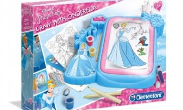 CLEMENTONI Disney Princess, Tablica świetlna - wysyłka w 24h !!!