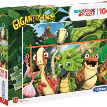 Clementoni Puzzle 104 Maxi Super Kolor Gigantosaurus