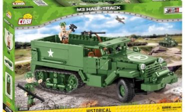 Cobi 2536 Historical Collection WWII M3 HALF-TRACK 580 klocków