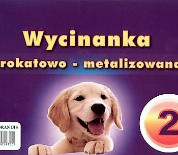 Cormoran Wycinanka A4 brokatowo-metalizowana 2