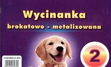 Cormoran Wycinanka A4 brokatowo-metalizowana 2