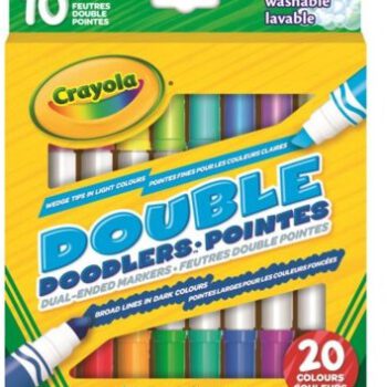 Crayola Markery dwustronne 10 sztuk