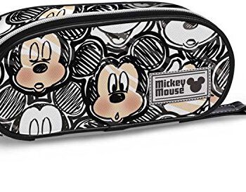 Disney KARACTERMANIA Karactermania Classic Mickey Oh Boy-Pencil Case piórnik, 21 cm, czarny (czarny) 37546