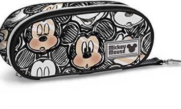 Disney KARACTERMANIA Karactermania Classic Mickey Oh Boy-Pencil Case piórnik, 21 cm, czarny (czarny) 37546