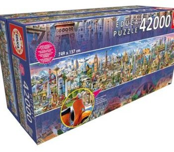 Educa Puzzle 42000 elementów, Dookoła świata