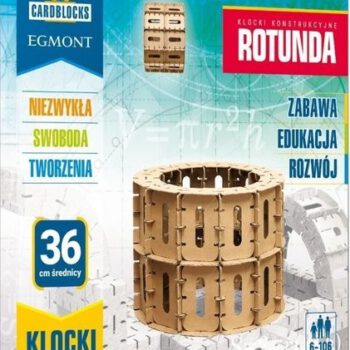 Egmont - gry Cardblocks Kartonowe klocki konstrukcyjne Rotunda