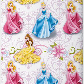 Faro Prześcieradło Bawełniane Disney Princess 01 160x200 cm 05326