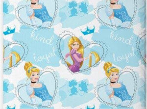 Faro Prześcieradło Bawełniane Disney Princess 04 90x200 cm 04698