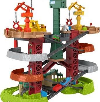 Fisher Price Tomek i Przyjaciele Megastacja Sodor Zestaw do zabawy GXH09