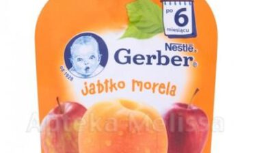 Gerber Deserek Jabłko morela po 6 m-cu 90 g