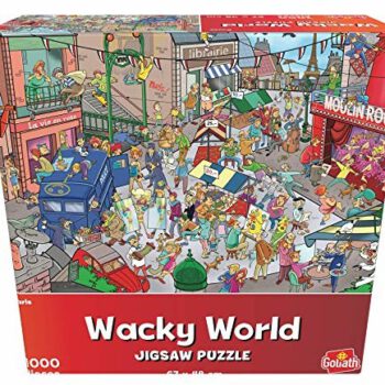 Goliath Toys 919242006 Puzzle Paris Wacky World, kolorowe 919242006