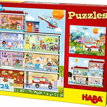 Haba 304283 Puzzles mały szpital