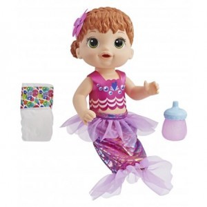 Hasbro Baby Alive Syrenka ruda E4410