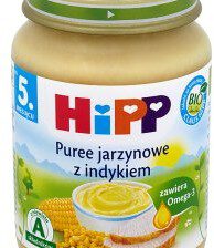 Hipp BIO Puree jarzynowe z indykiem po 5. miesiącu 190 g