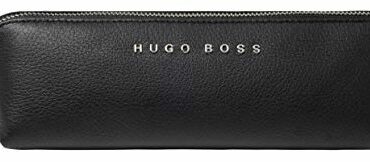 Hugo Boss etui na przybory do pisania Storyline piórnik, 21 cm, czarne