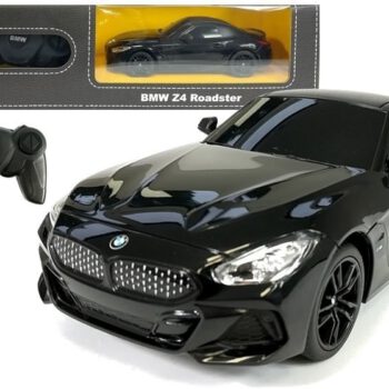 Import LEANToys Auto R/C BMW Z4 Roadster Rastar 1:24 Czarne 4664