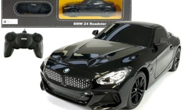 Import LEANToys Auto R/C BMW Z4 Roadster Rastar 1:24 Czarne 4664