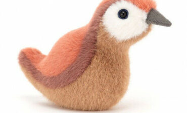 Jellycat MASKOTKA Birdling Woodpecker DZIĘCIOŁ - 10 cm BIR6WR