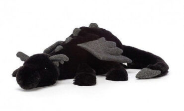 Jellycat MASKOTKA PLUSZOWA Czarny Smok Onyx - Sage Dragon - 26 cm ONYX6DDL