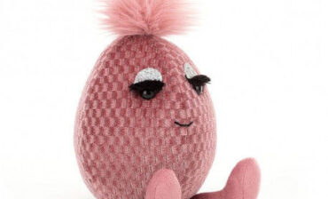 Jellycat MASKOTKA Róż5200012owe Jajko Fabbyegg Pink Topaz - 24 cm FABBY6PT