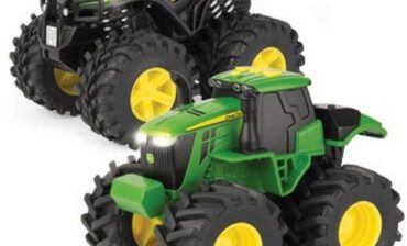 John Deere traktor monster dwupak TOMY