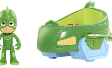 Just Play PJ Masks Pidżamersi Figurka Gekko i pojazd 24578