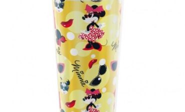 Kubek Bidon Minnie Hollywood z wymienną dekoracją 470 ml DISNEY