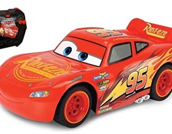 Majorette Disney Cars 3 - Sterowany radiowy samochód McQueen - Skala 1/24 - Funkcja Turbo - 203081005 203081005