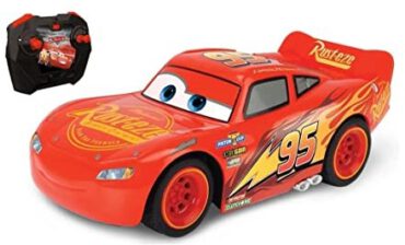 Majorette Disney Cars 3 - Sterowany radiowy samochód McQueen - Skala 1/24 - Funkcja Turbo - 203081005 203081005