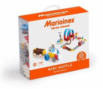 MARIO-INEX Klocki Waffle mini 140szt Konstruktor chłop.) MARIOINEX