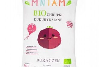 MNIAM Chrupki kukurydziane buraczek bezglutenowe BIO 55g - Mniam 5908249971943