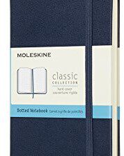 Moleskine 8058341715338 notesy  klasyczny kolekcja Pocket/A6; siatka punktów; Hard Cover; Saphir MM713B20