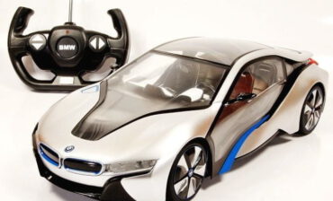 Mondo Motors BMW I8 1:14 srebrny