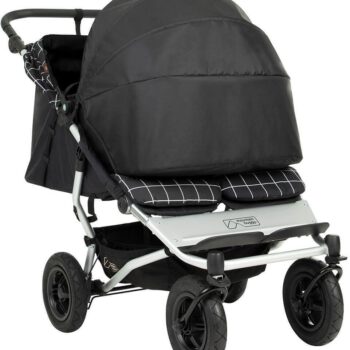 Mountain Buggy Buggy Duet 3 (2017+) - wersja głęboko-spacerowa 2w1 (1 gondola cocoon dla bliźniąt)