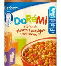 Nestle Gerber Doremi Risotto z indykiem i warzywami po 12 m-cu 250g