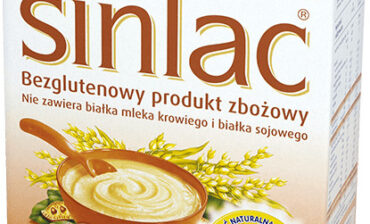 Nestle Sinlac Kaszka bezglutenowa dla alergików po 4 miesiącu 6x500g