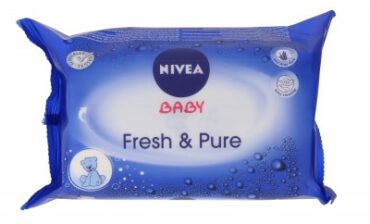 Nivea Baby Fresh & Pure chusteczki oczyszczające 63 szt