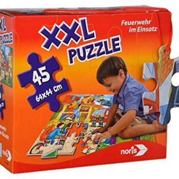 Noris Spiele 606038000 - ogromne puzzle straż pożarna, 45-częściowy