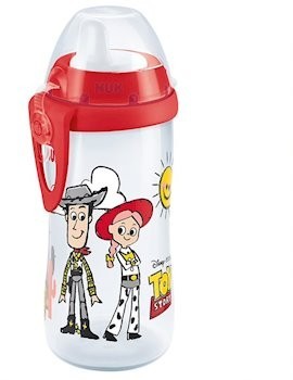 NUK Toy Story KUBEK niekapek KIDDY CUP 12m+ : Kolor - Czerwony | szybka wysyłka w 24h | szeroki wybór kubków dla dzieci w każdym wieku