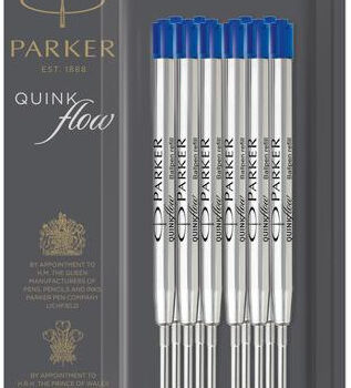 Parker Wkłady do długopisu 0.5 Parker M, niebieskie