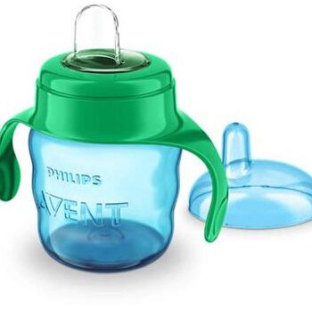 Philips AVENT Kubek niekapek z uchwytami 6m+ kolor niebieski 551/05 200 ml