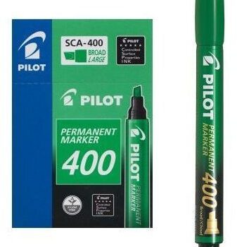 Pilot Marker permanentny Sci Sca-400 zielony pudełko A 12